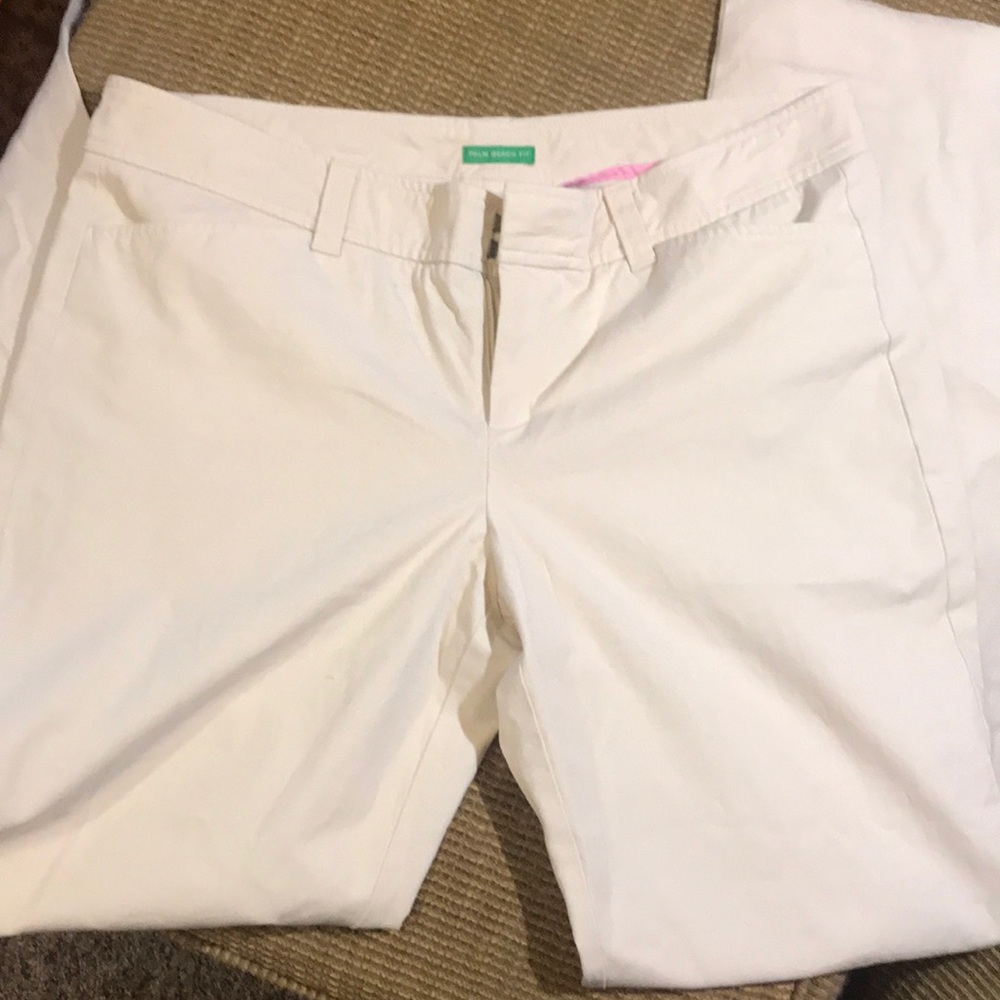 lilly pulitzer palm beach khaki pants